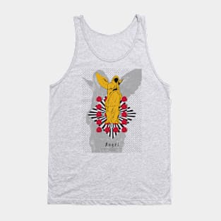 Angel with roses figure drawing Tank Top